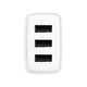 Мережевий зарядний пристрій Baseus Compact Charger 3U 17W EU White CCXJ020102 - зображення 5