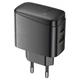 Мережевий зарядний пристрій HOCO CS63A Bright PD charger 65W Black - изображение 2