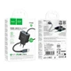 Мережевий зарядний пристрій HOCO C164A New charger Type-C cable U+C 30W Black - изображение 9