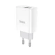 Мережевий зарядний пристрій Hoco C80A Rapido charger 20W White - зображення 1