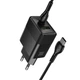 Адаптер мережевий HOCO Lounge C to C cable charger set CS112A |1A/1C, 30W/3A, PD/QC| - зображення 5