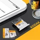 Карта пам'яті MicroSD Kodak 128Gb U3 UHS-L V30 A1 Class 10 Video recording speed (90-100MB/s) - зображення 3
