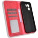 Чехол-книжка Deexe Retro Style для OnePlus Nord CE6 - Red - изображение 5
