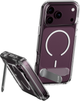 Etui CARE by PanzerGlass Kickstand & MagSafe do Apple iPhone 17 Pro Transparent (CR28303) - obraz 1