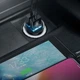 Автомобільний Зарядний Пристрій Baseus Circular Plastic 30W 2USB (QC3.0) black - зображення 4