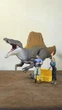 Динозавр Спинозавр Мир Юрского периода Jurassic world Spinosaurus Dinosaur Rebirth Storypack JGB54 Mattel - изображение 7