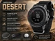 Чоловічий Цифровий Годинник для Військових NORTH EDGE DESERT Black - изображение 2