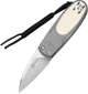 Нож Civivi Purr складной карманный Double Detent Slip Joint Nitro-V / G10 4.65 см Айвори с серым (C25054-1) - изображение 1