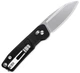 Нож SRM Scout 7229-GB складной карманный Ambi-Lock Sandvik 14C28N / G10 6.9 см Черный - изображение 4