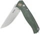 Нож SRM Medal 255L-MG3 складной туристический Ambi Lock 140Cr / Micarta 8.2 см Зеленый - изображение 2