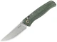 Нож SRM Medal 255L-MG3 складной туристический Ambi Lock 140Cr / Micarta 8.2 см Зеленый - изображение 3
