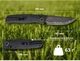 Нож SRM Medal 255L-MB3 складной туристический Ambi Lock 140Cr / Micarta 8.2 см Черный - изображение 13
