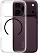 Etui CARE by PanzerGlass Solo MagSafe do Apple iPhone 17 Pro Transparent Black (CR04856) - obraz 2