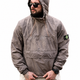 Чоловічий анорак Stone Island TR6850 бежевий вітровка плащівка з капюшоном urban tactical XL - зображення 1