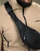 Сумка бананка Adidas черная Oxford городская спортивная ТР6677 - изображение 4