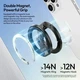 Тримач Ulanzi MagLock Dual Magnetic Phone Stand UV-M067 MA02 Black - зображення 8