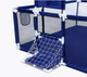 Дитячий ігровий манеж LEOBRO Multisport 120 x 180 см Синій (LB-1138) - зображення 4