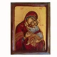 Писаная икона Божией Матери Сладкое Лобзание (Гликофилуса) 22,5×29 см - изображение 2