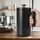 Кофейный заварник френч-прес Choxila 12256 Black 800 мл - изображение 3