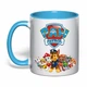 Чашка с печатью "Paw Patrol/Щенячий патруль" (цвет голубой) (45329) - изображение 1