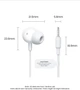 Наушники Vention Echo Lite 3.5mm In-Ear Wired White (GBAWAV) - изображение 11