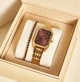 Годинник BURKER Isabell Gold Burgundy - изображение 6