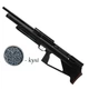 Пневматична гвинтівка PCP Zbroia Козак FC-2 550/290 з кулями 400 шт — буллпап для точної стрільби, чорний - изображение 1
