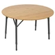 Стол Bo-Camp Poundbury Round 90x90 cm Brown (1404656) - изображение 1