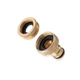 Насадка для полива 1/2", коннектор с аквастопом 1/2" шланга адаптер 1/2 и 3/4 латунная INTERTOOL - изображение 5