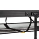 Стіл Bo-Camp Melrose Oval 120x80 cm Black/Wood look (1404220) - зображення 7