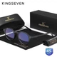Очки компьютерные Blue Blocker 45% для мужчин и женщин KINGSEVEN 6005 Black - изображение 1