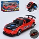 Конструктор на шурупах Racing Assembly красная машинка инерционная с подвижными деталями и инструментом 8810-3 - изображение 1