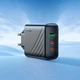 Мережевий зарядний пристрій HOCO CS26A PD45W, Black - зображення 9