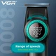 Триммер VGR V-977 BLACK, регулировка мощностей 6000 - 8000 PRM, 2500 mAh, 4 насадки, LED display - изображение 8