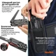 Мультитул NexTool Flagship Pro Liner Lock NE20240 Dark 16в1 складаний EDC мультиінструмент з ножем пилкою плоскогубцями ножицями викрутками відкривачкою склобоєм кліпсою змінними кусачками та нейлоновим чохлом для туризму - зображення 9