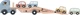 Zestaw zabawkowy Little Dutch Laweta z autami FSC LD7095 (8713291770959) - obraz 6