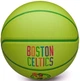 Баскетбольный мяч Wilson NBA Team Neon Boston Celtics размер 7 композитная кожа (WZ4037401XB) - изображение 3