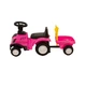 Jeździk BabyTrold traktorek Ride-On 1276045 Różowy (5704211724896) - obraz 5
