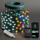 Гирлянда Конский хвост от USB, 2,5 м, 250LED + пульт, Разноцветная - изображение 1