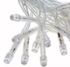 Гірлянда штора від мережі (2,5 х1, 5 м) 240 LED прозорий шнур, Різнокольорова - зображення 6