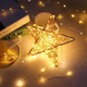 Гірлянда роса на батарейках та від USB, 10м, 100Led, Xmas, Тепле світло - зображення 8
