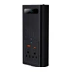 Автомобильный инвертор для электросамокатов Baseus IGBT Power Inverter 300W (110V US/JP) Black + переходник на EU вилку - изображение 4