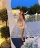 Женская вечерняя сумка багет с объемными розами, розовая, маленькая сумочка с короткой ручкой - изображение 2