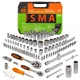Набор инструментов 108 предметов 1/4'', 1/2'' IS-41082-5 - изображение 6