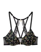 Комплект Victoria’s Secret Le Jardin Print Love by Victoria Front Close Plunge ,Бюстгальтер з push-up+ Cheeky Panty,Чорний з різнобарвним,34B-S - изображение 7