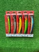 Набор Воблер Crystal Minnow 110F 11g (0.7-1.0м)(5шт) - плаваючий, на щуку, окуня, судака (8619-Набор 1) - изображение 2