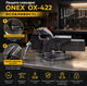 Тиски поворотные слесарные Onex OX 422 125 мм 5 дюймов с наковальней для фиксации металлических заготовок - изображение 3