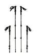 Трекінгові палиці Tribe Trekking Pole Carbon карбонові, телескопічні 65–135 см, Fast Lock, 2 шт (T-ME-0027-ocean) - изображение 2