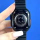 Смарт Часы, Smart Watch HR5 Ultra 3 набор (49mm) с 2-мя ремешками Черного цвета и TWS Наушники в Подарок - изображение 6