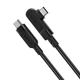 Дата кабель USB-C to USB-C 2.0m 5A 100W nylon C5-03 black Acefast (6974316281016) - изображение 2